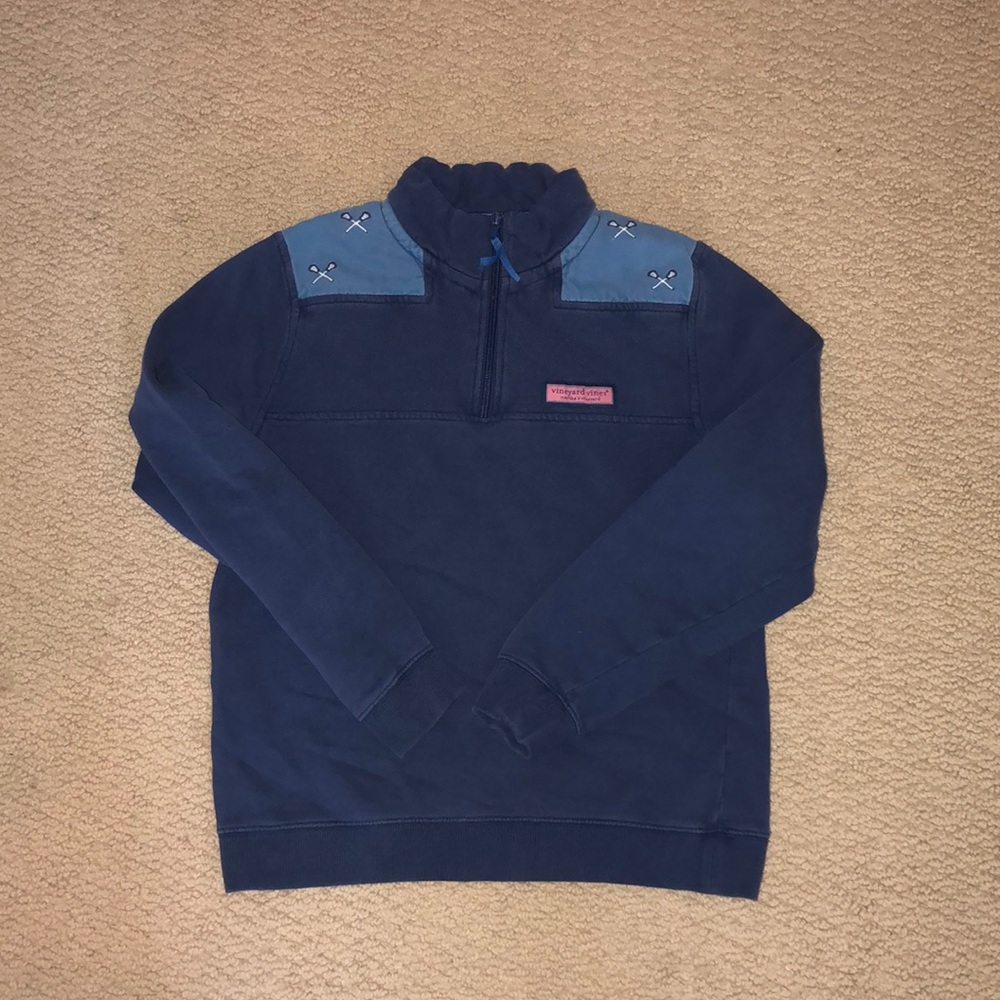 Boy’s Vineyard Vines LAX Zip Up Sweatshirt